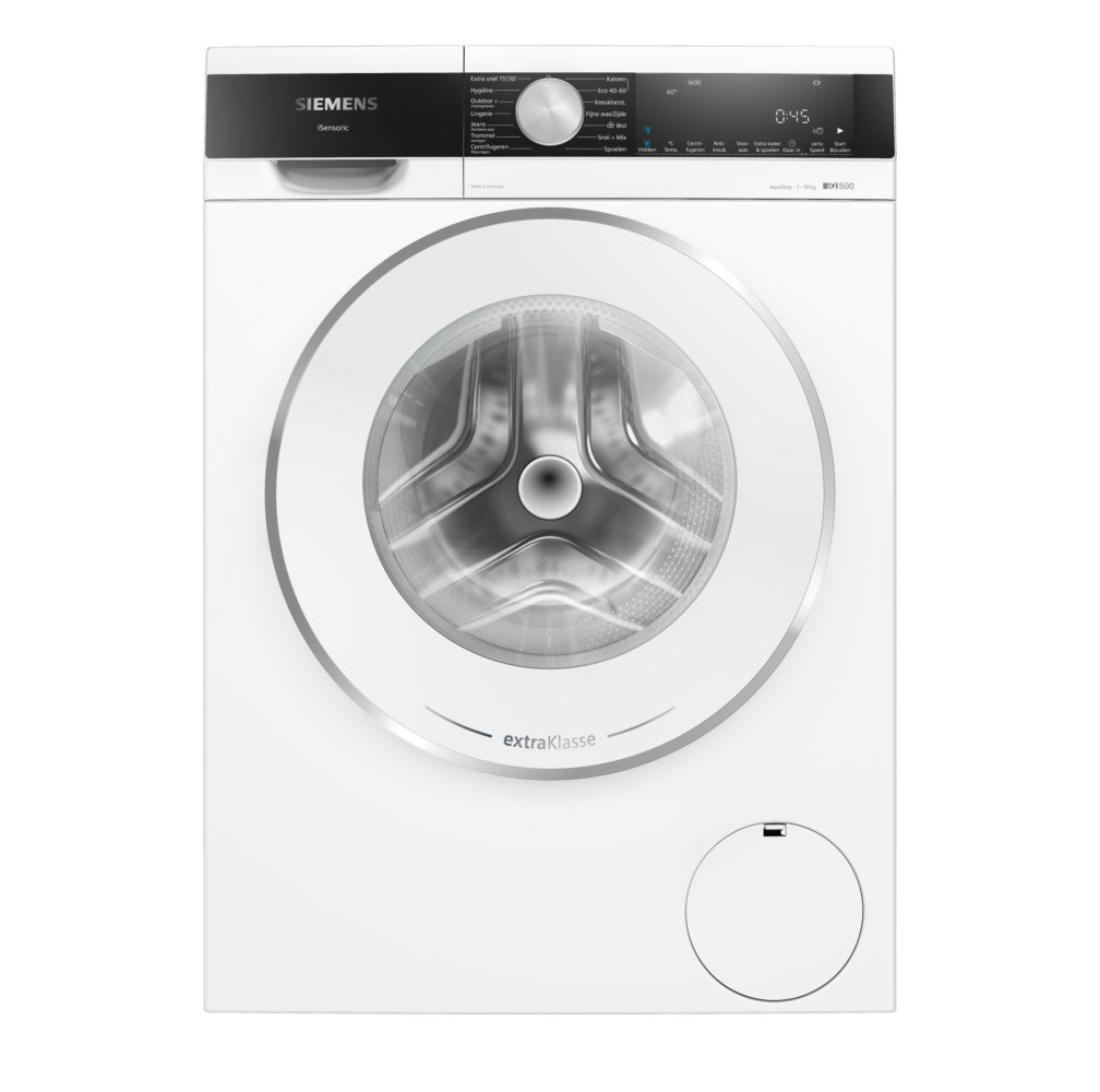 Civic Nat Boekwinkel Siemens WG56G2M9NL iQ500 extraKlasse wasmachine | Wasmachine | Droger |  Vaatwasser | Koelkast | TV | Scherpenzeel